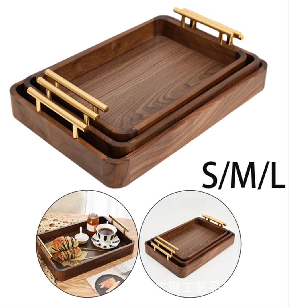 Stunning Acacia Wood Serving Trays – Elevate Your Entertaining Game